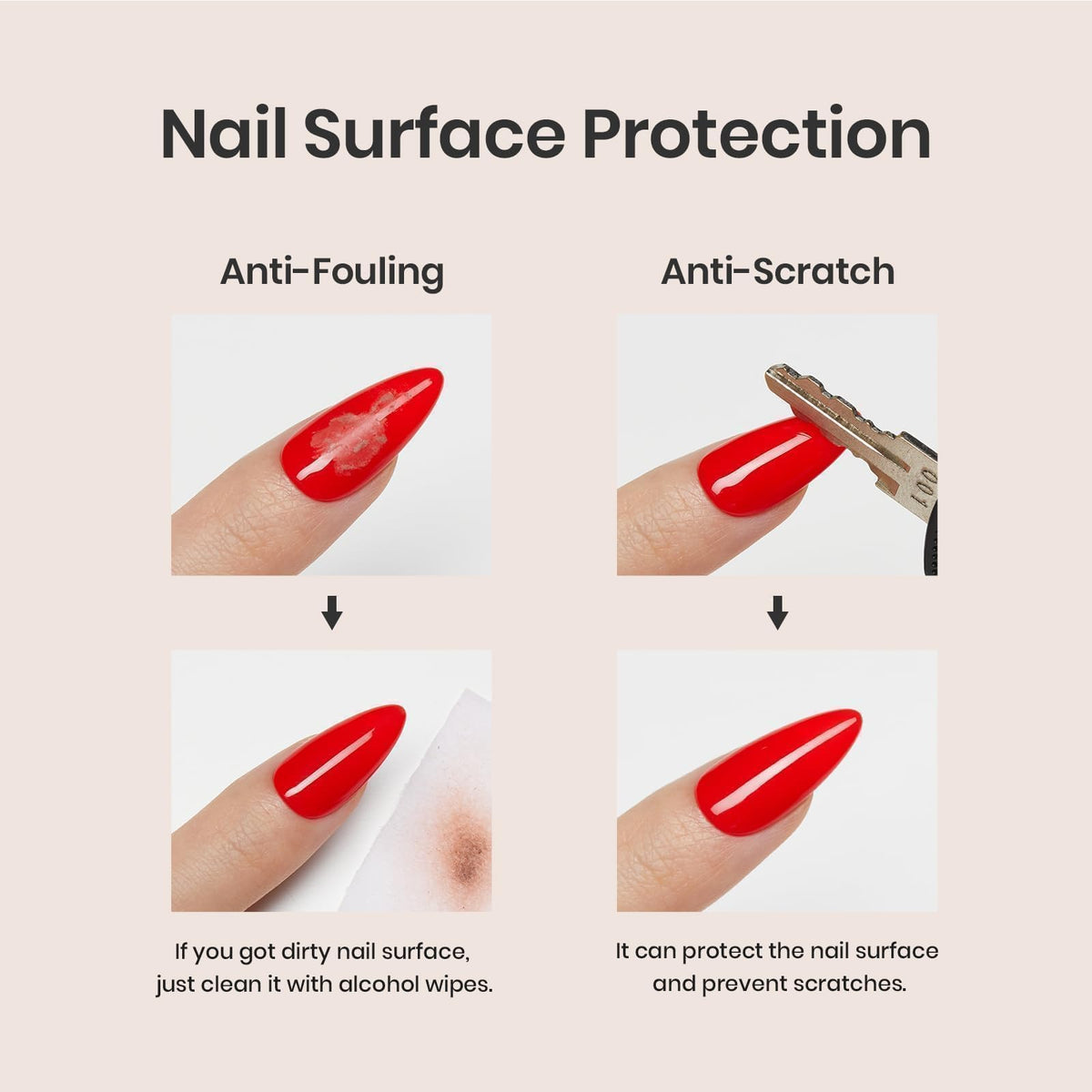 Beetles Builder Gel for Nails with Gel Base and Top Coat Set 3Pcs