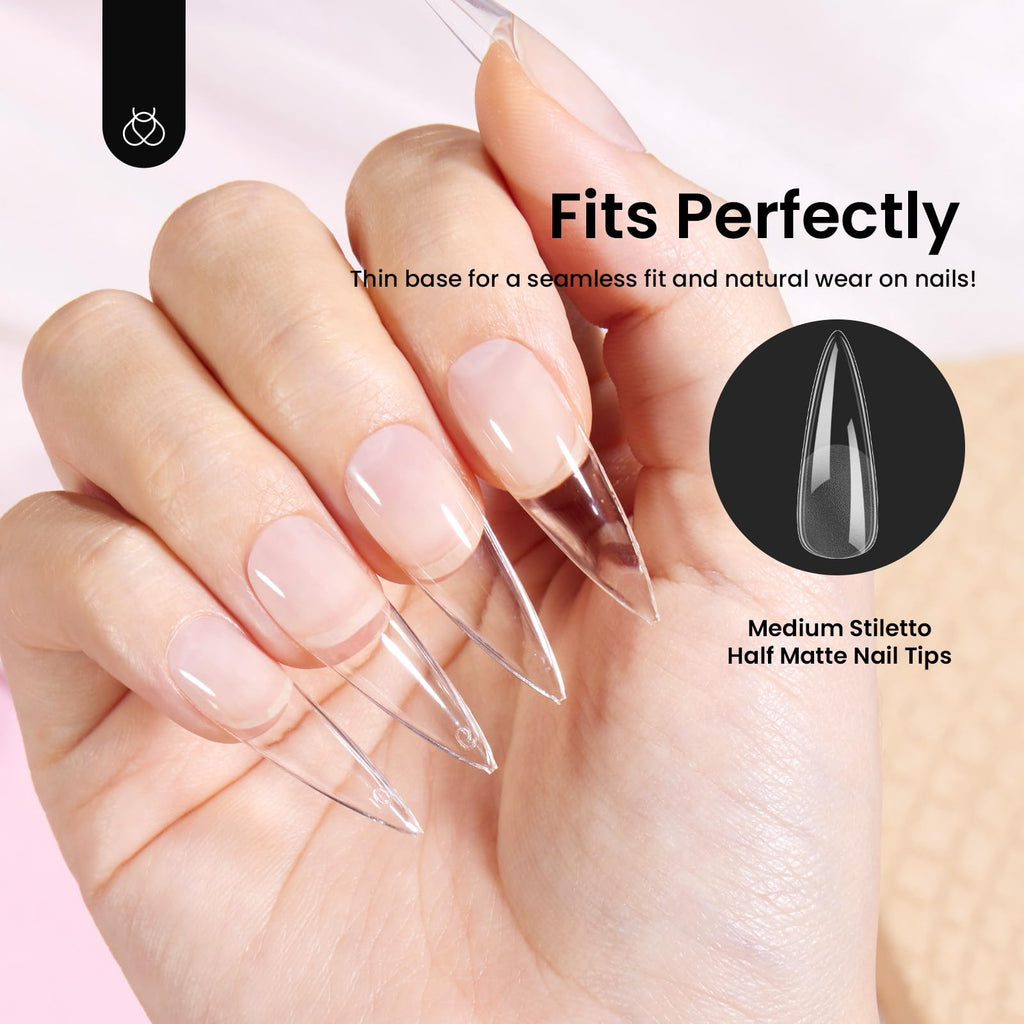 Beetles Gel Polish 9 in 1 Gel Nail Glue for Clear Acrylic Nail Tips