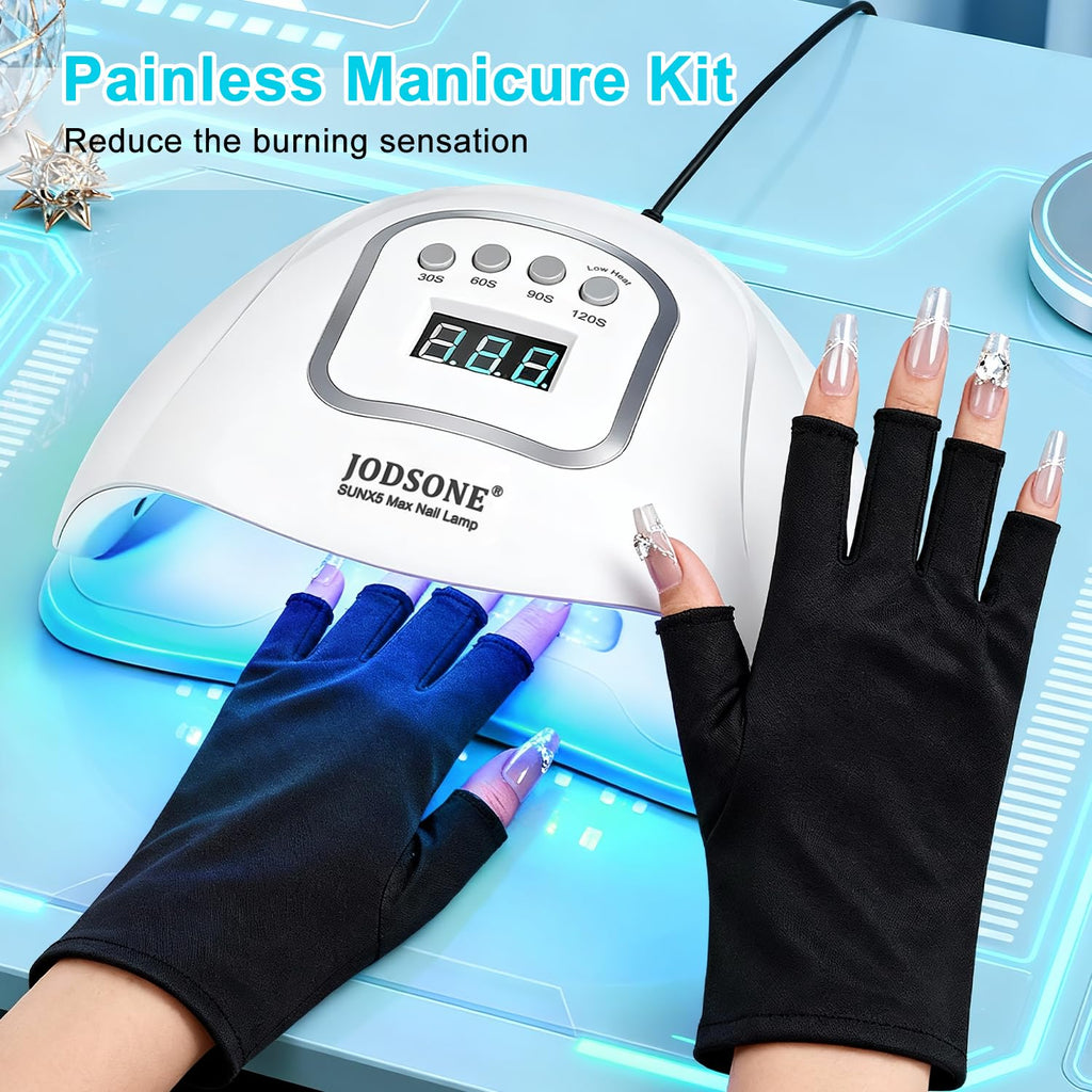 JODSONE U V LED Nail Lamp, Nail Dryer for Gel Polish, Led Light with Automatic Sensor & 4 Timers