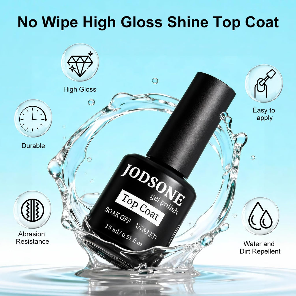 JODSONE U V LED Nail Lamp, Nail Dryer for Gel Polish, Led Light with Automatic Sensor & 4 Timers