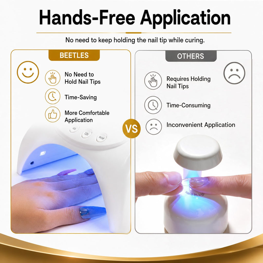 Beetles Gel Polish 9 in 1 Gel Nail Glue for Clear Acrylic Nail Tips