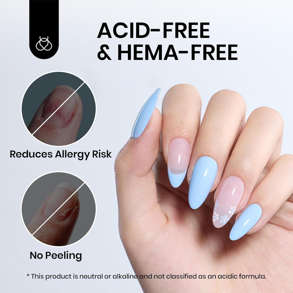 Beetles Builder Gel for Nails with Gel Base and Top Coat Set 3Pcs