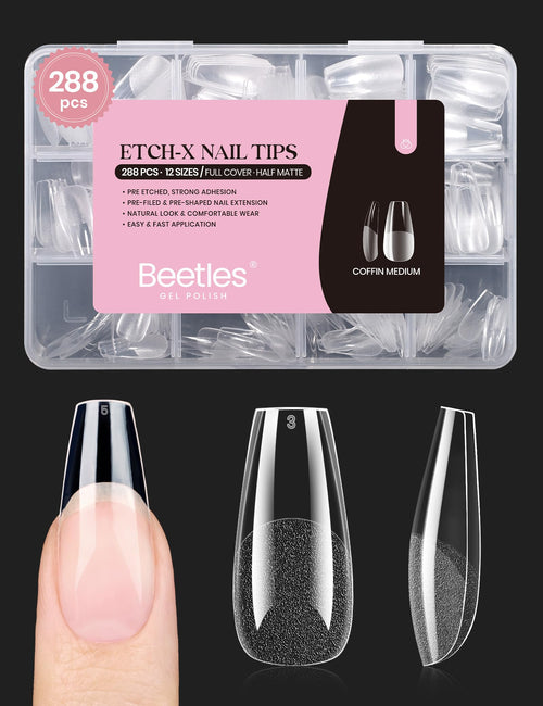Beetles Gel Polish 9 in 1 Gel Nail Glue for Clear Acrylic Nail Tips