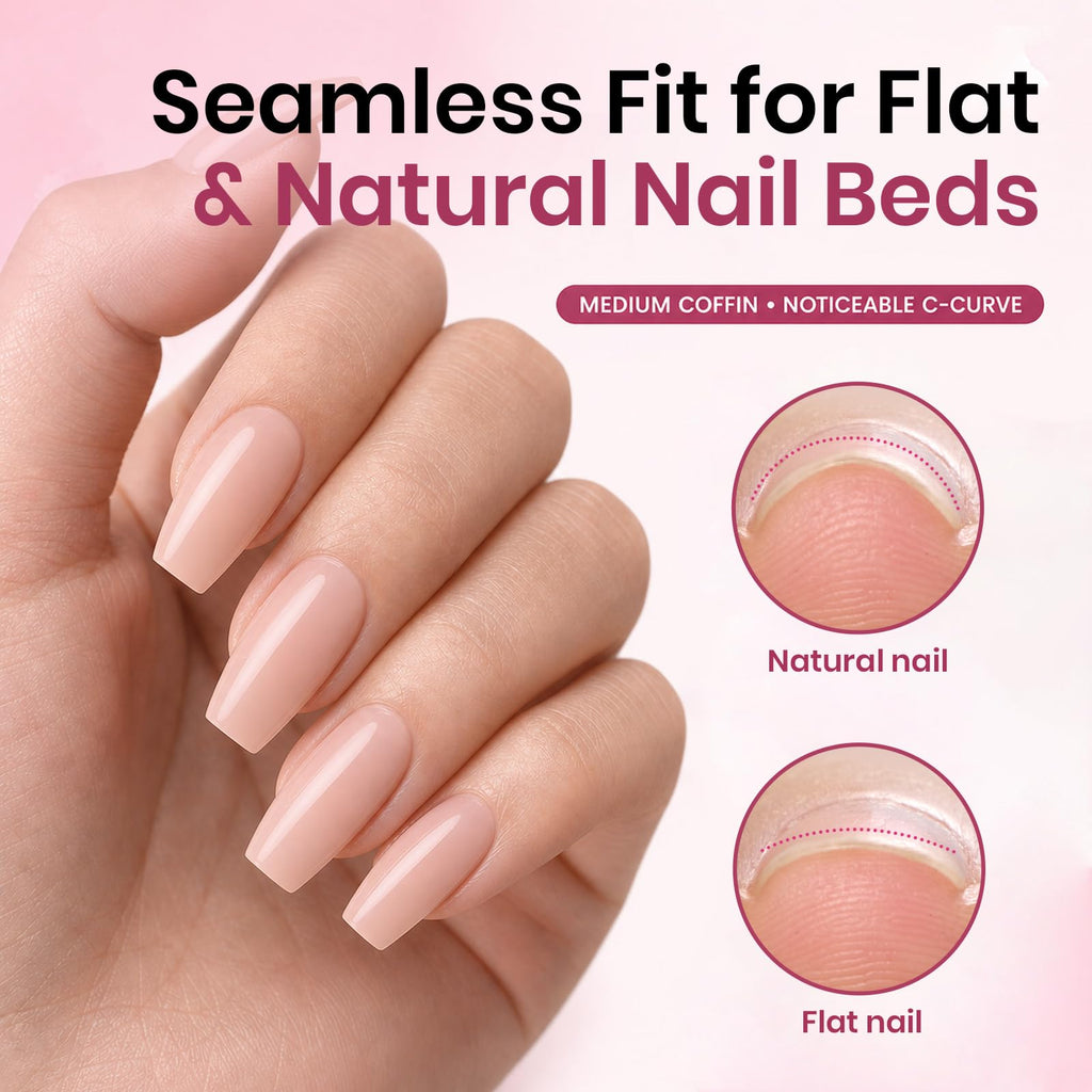 Beetles Gel Polish 9 in 1 Gel Nail Glue for Clear Acrylic Nail Tips