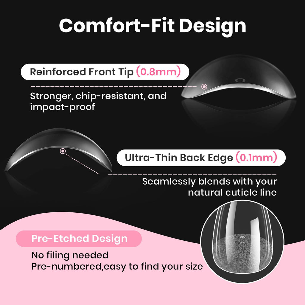 Beetles Gel Polish 9 in 1 Gel Nail Glue for Clear Acrylic Nail Tips