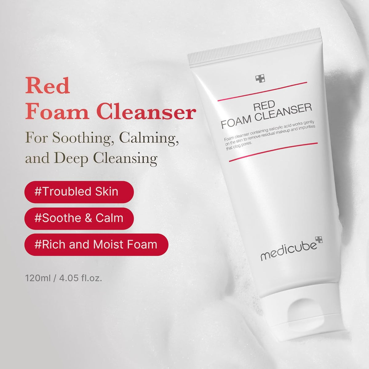 medicube Facial Cleanser Zero Pore Capsule Foam Cleanser
