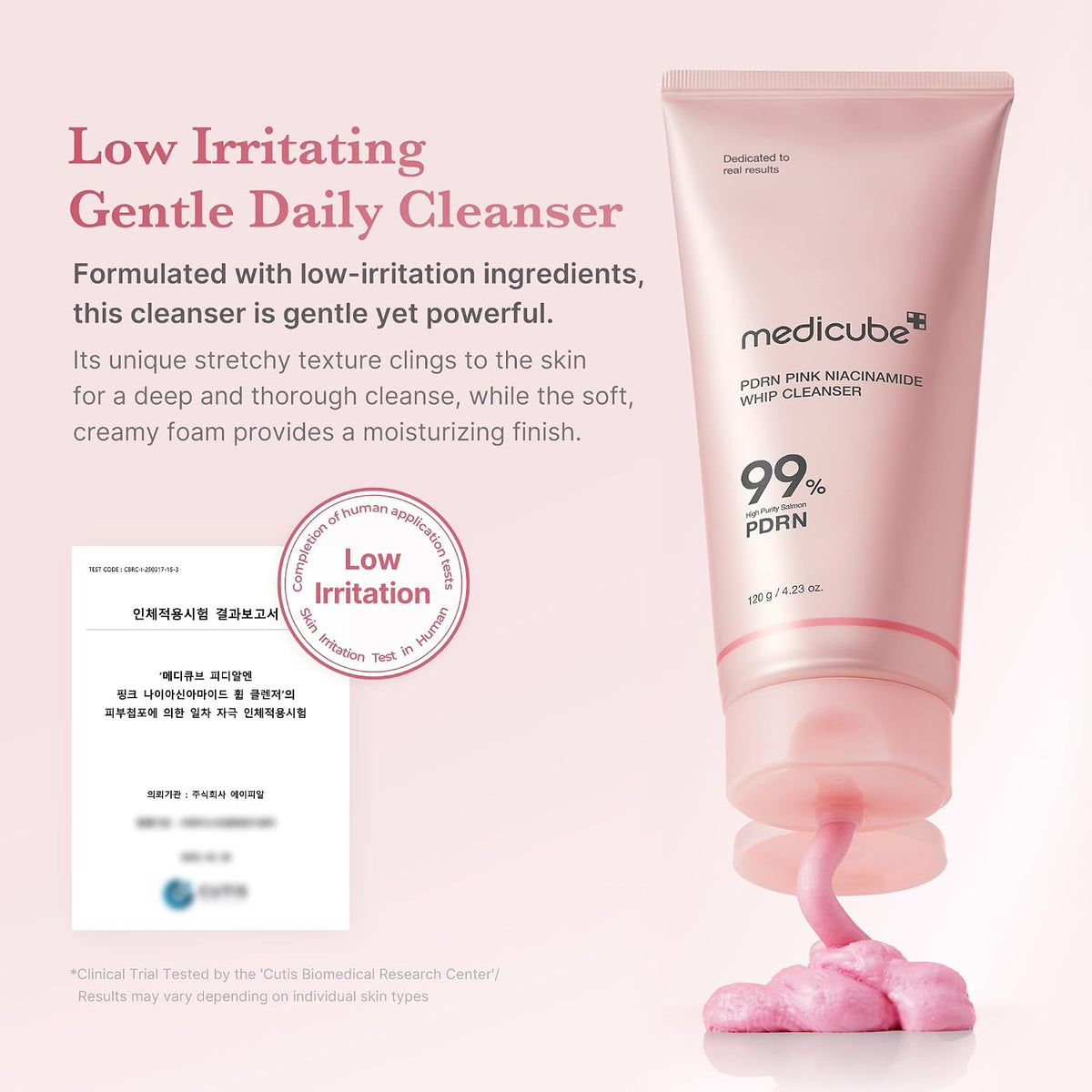 medicube Facial Cleanser Zero Pore Capsule Foam Cleanser