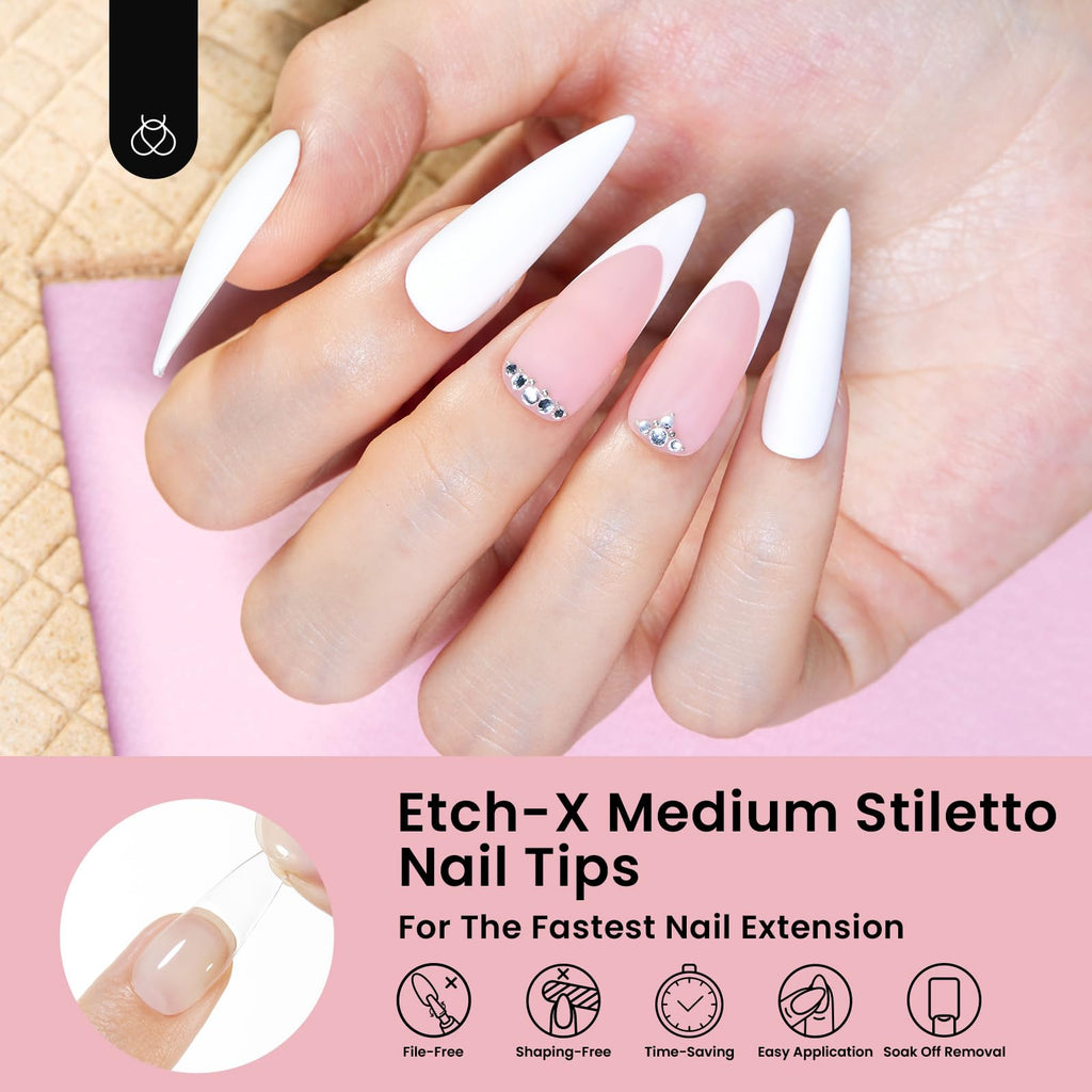 Beetles Gel Polish 9 in 1 Gel Nail Glue for Clear Acrylic Nail Tips
