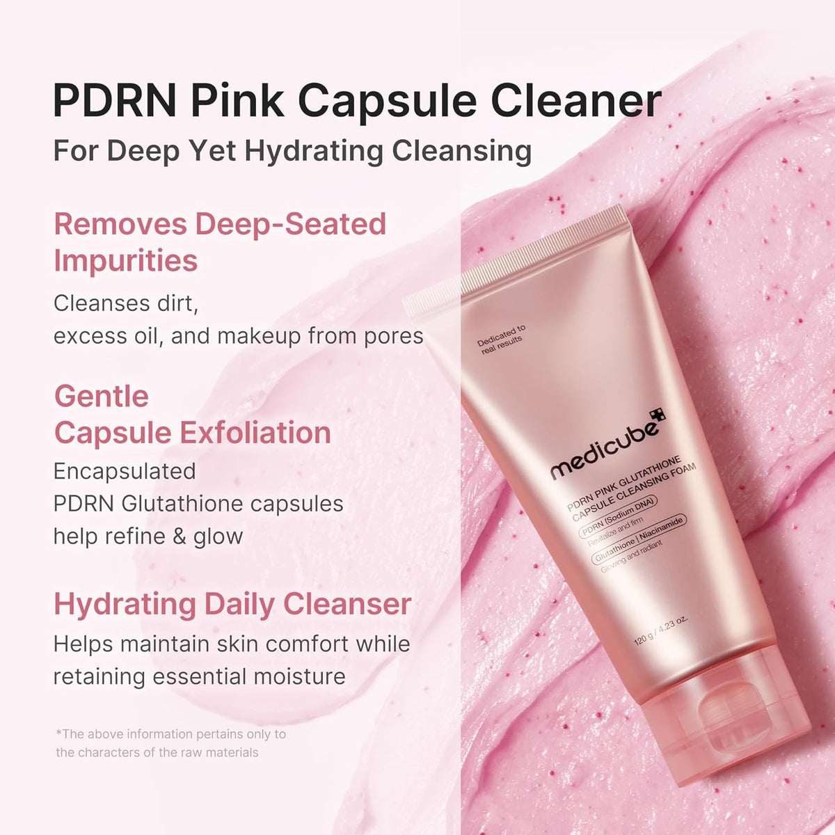 medicube Facial Cleanser Zero Pore Capsule Foam Cleanser